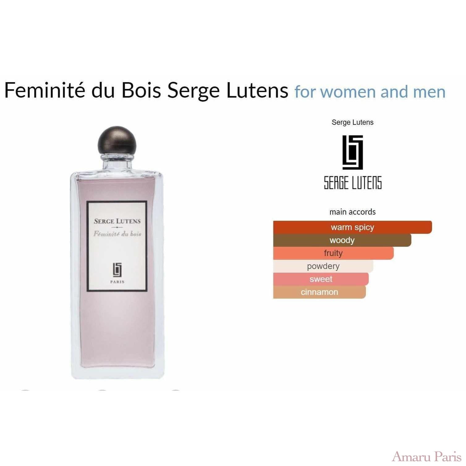 Feminité du Bois Serge Lutens for women and men - ParfumAmaruParis