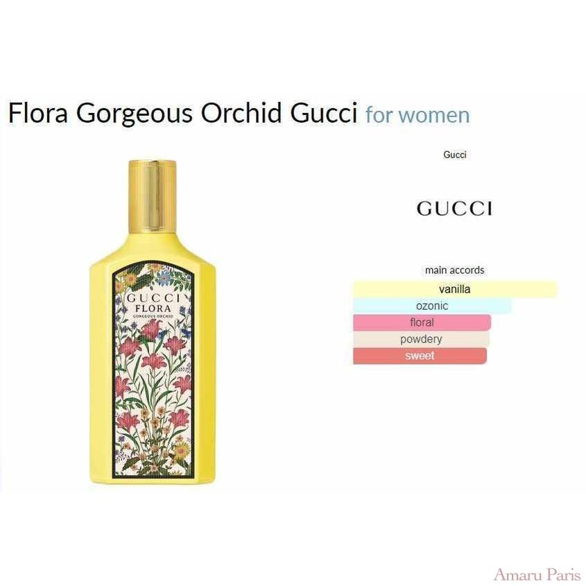 Flora Gorgeous Orchid Gucci for women - AmaruParis