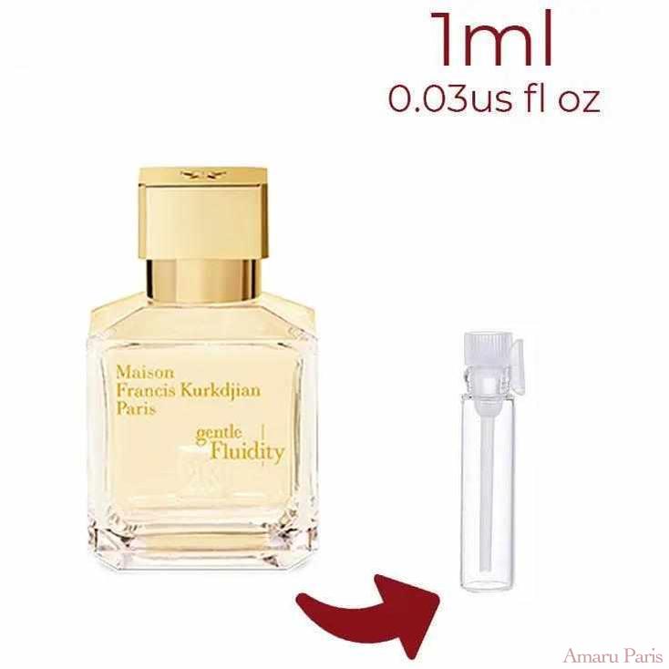 Gentle Fluidity Gold Maison Francis Kurkdjian for women and men Decant Fragrance Samples - ParfumAmaruParis