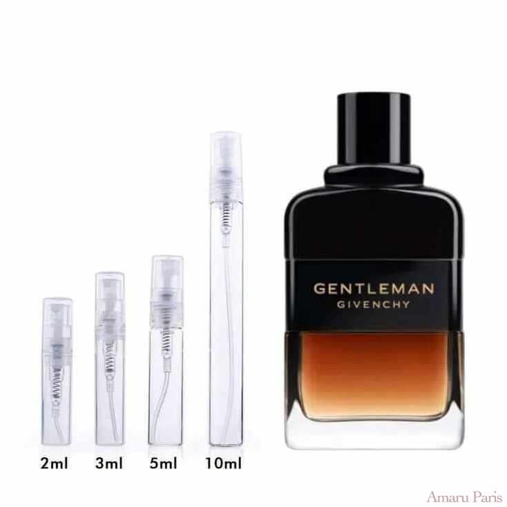 Gentleman Eau de Parfum Reserve Privée Givenchy for men Decant Fragrance Samples - ParfumAmaruParis