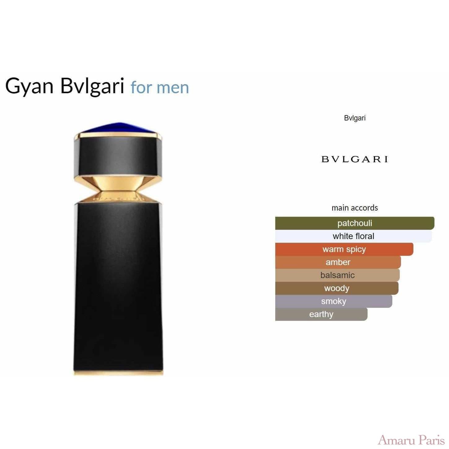 Gyan Bvlgari for men - ParfumAmaruParis