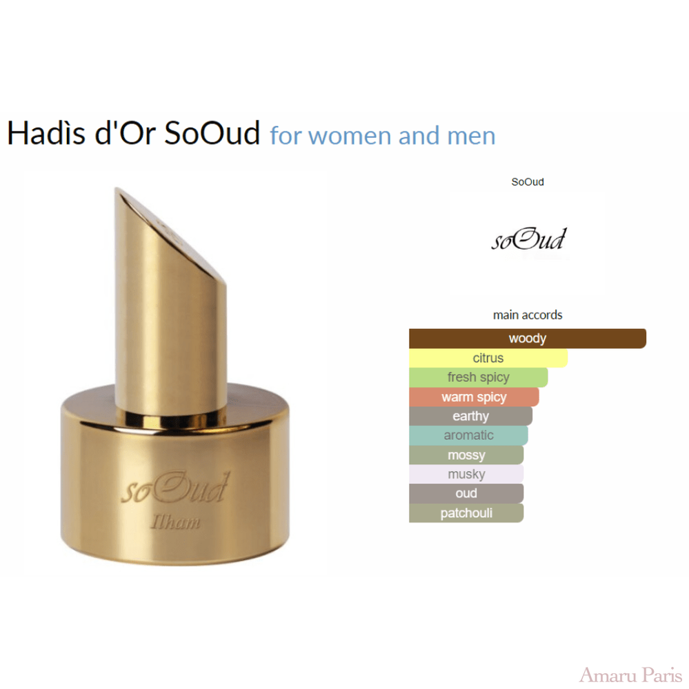 Hadìs d'Or SoOud for women and men - ParfumAmaruParis
