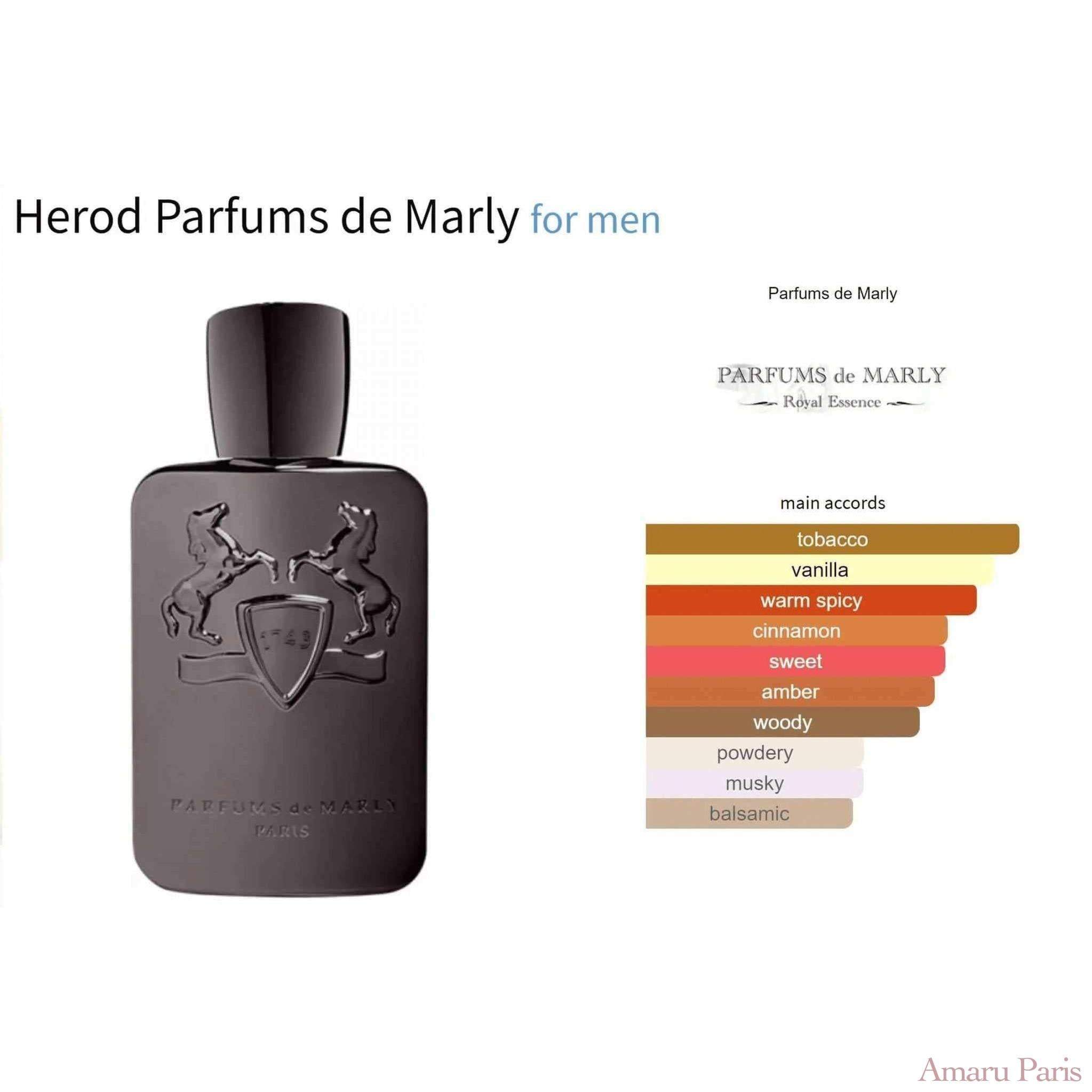 Herod Parfums de Marly for men Decant Fragrance Samples - ParfumAmaruParis