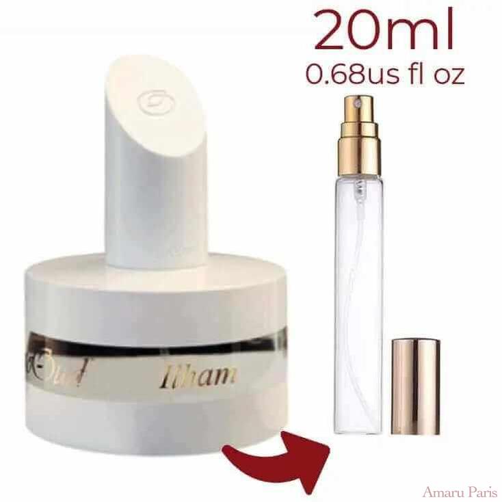Ilham SoOud for women and men Decant Fragrance Samples - ParfumAmaruParis