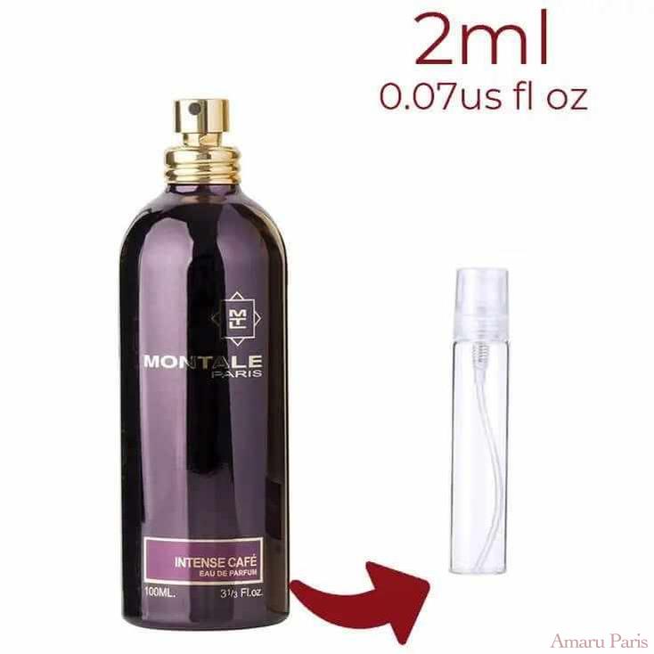 Intense Cafe Montale for women and men Decant Fragrance Samples - ParfumAmaruParis