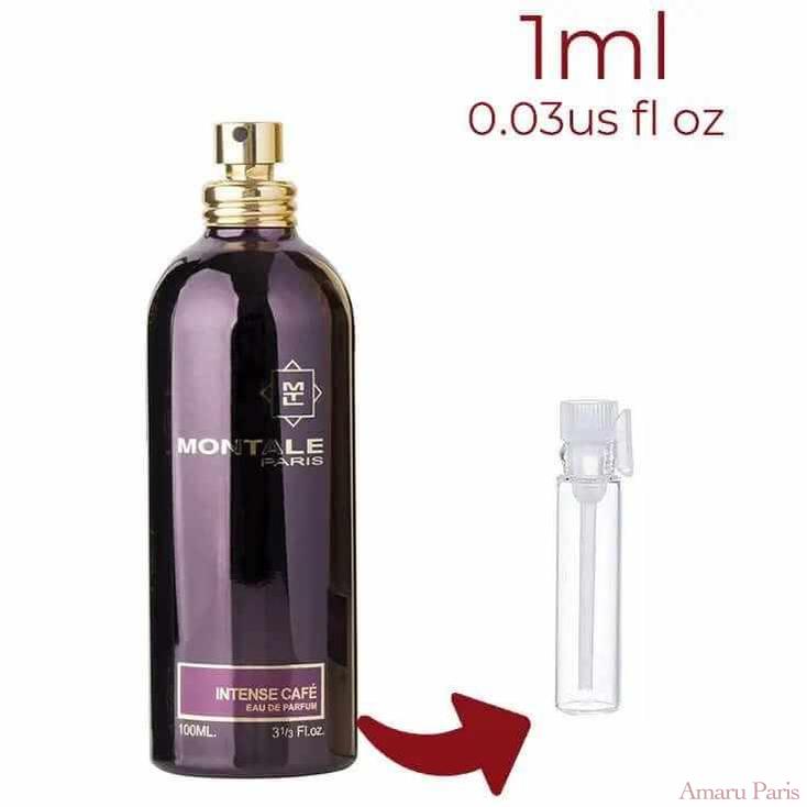 Intense Cafe Montale for women and men Decant Fragrance Samples - ParfumAmaruParis
