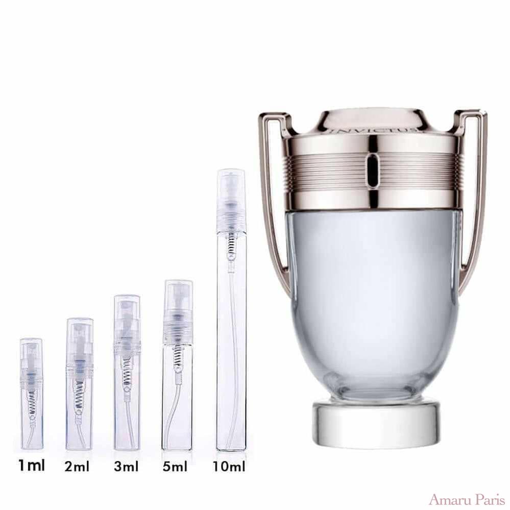 Invictus Paco Rabanne for men Decant Fragrance Samples - AmaruParis
