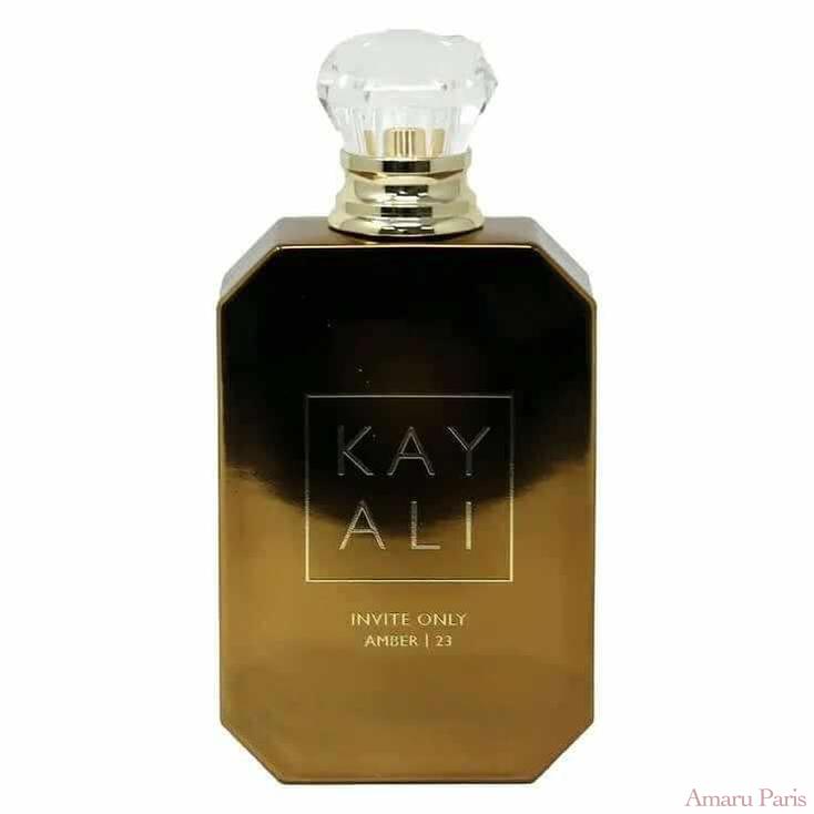 Invite Only Amber | 23 Kayali Fragrances for women and men Decant Fragrance Samples - ParfumAmaruParis