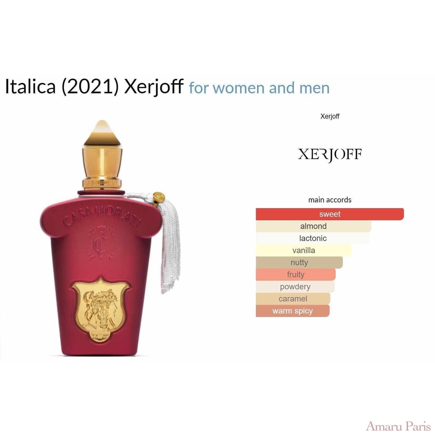 Italica (2021) Xerjoff for women and men - ParfumAmaruParis