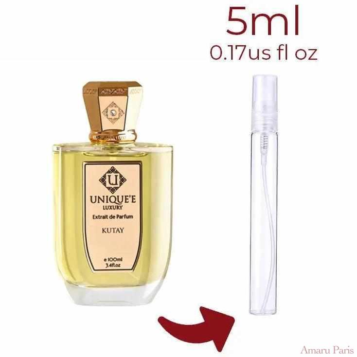 Kutay Unique'e Luxury for women and men Decant Fragrance Samples - ParfumAmaruParis