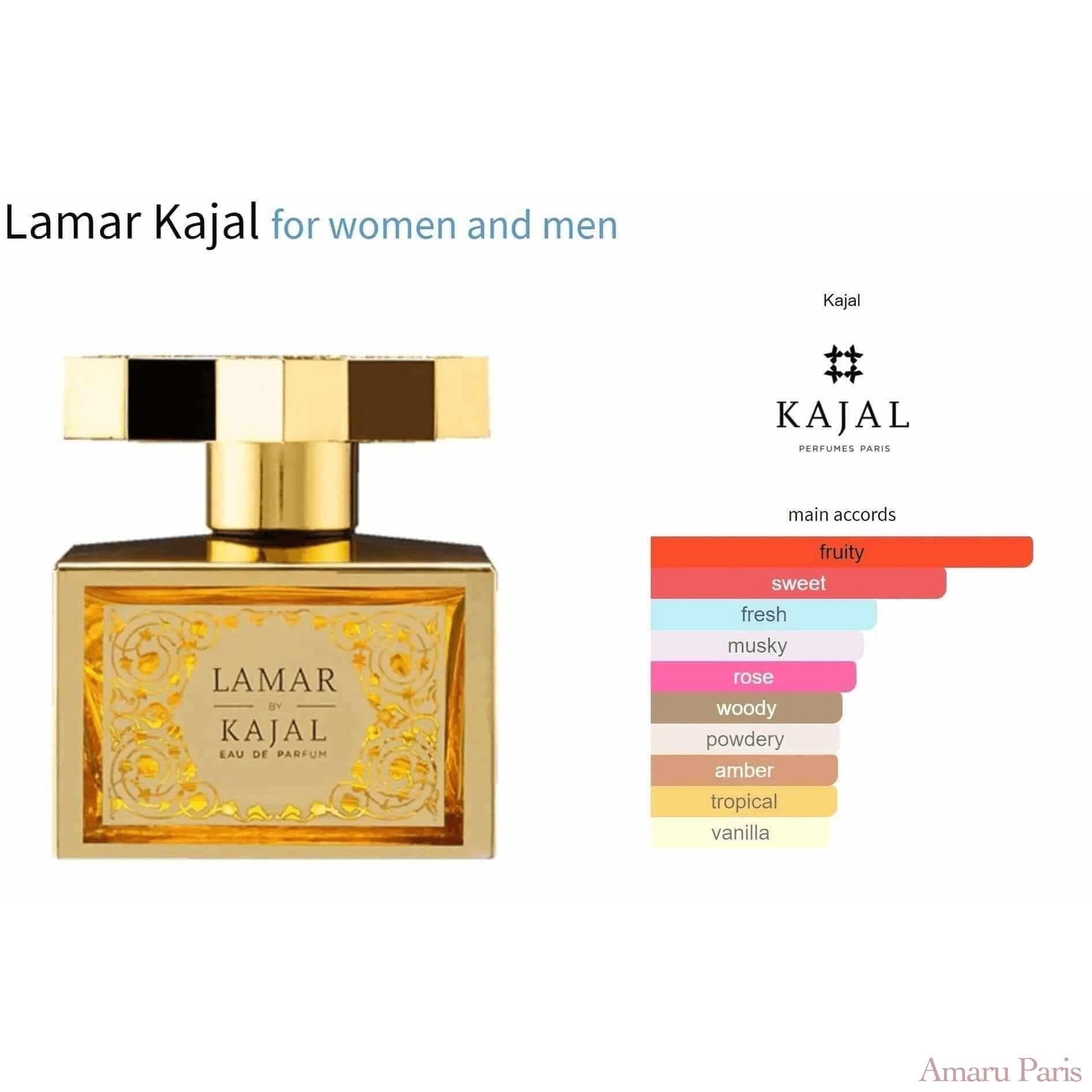 Lamar Kajal for women and men Decant Fragrance Samples - ParfumAmaruParis