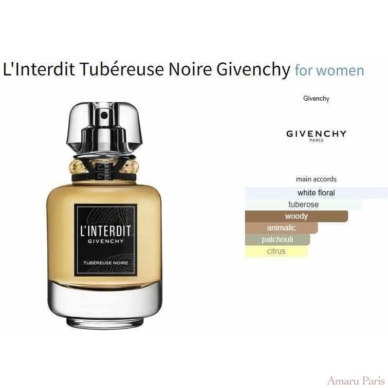 L'Interdit Tubéreuse Noire Givenchy for women - ParfumAmaruParis