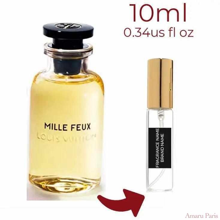 Mille Feux Louis Vuitton for women Decant Fragrance Samples - ParfumAmaruParis