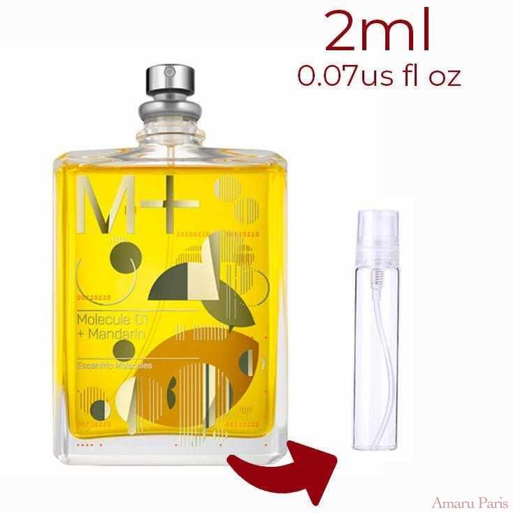 Molecule 01 + Mandarin Escentric Molecules for women and men - ParfumAmaruParis
