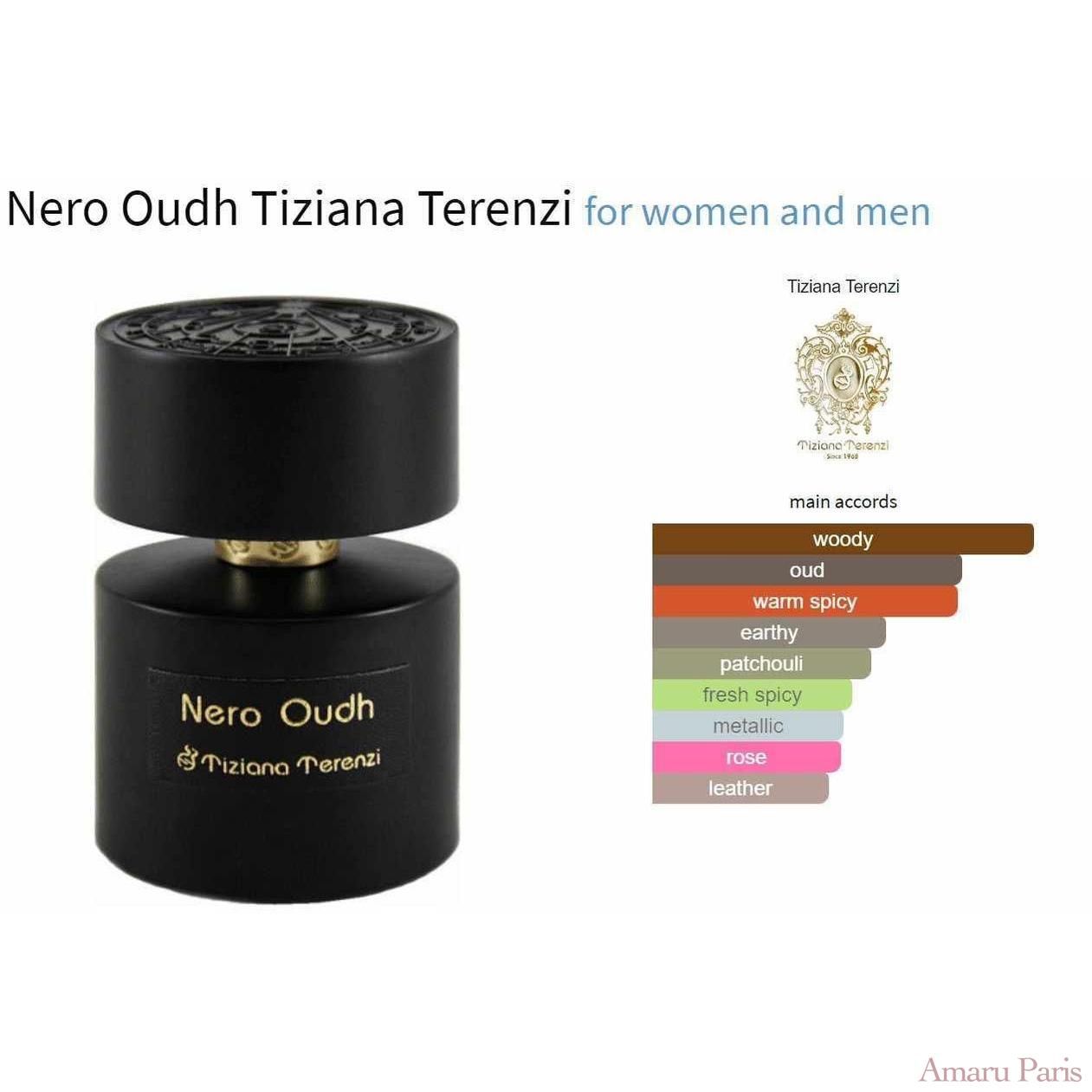 Nero Oudh Tiziana Terenzi for women and men Decant Fragrance Samples - ParfumAmaruParis