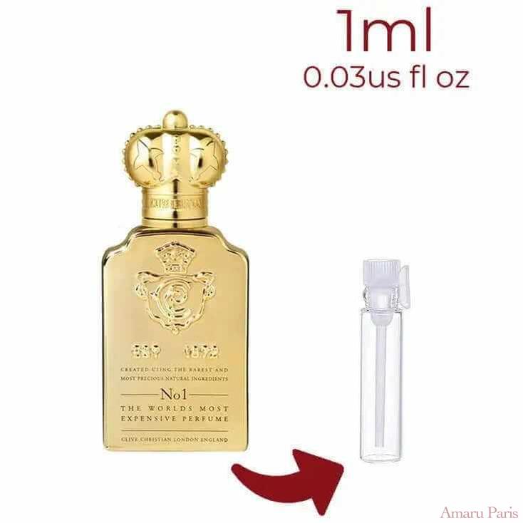 No. 1 Clive Christian for men Decant Fragrance Samples - ParfumAmaruParis