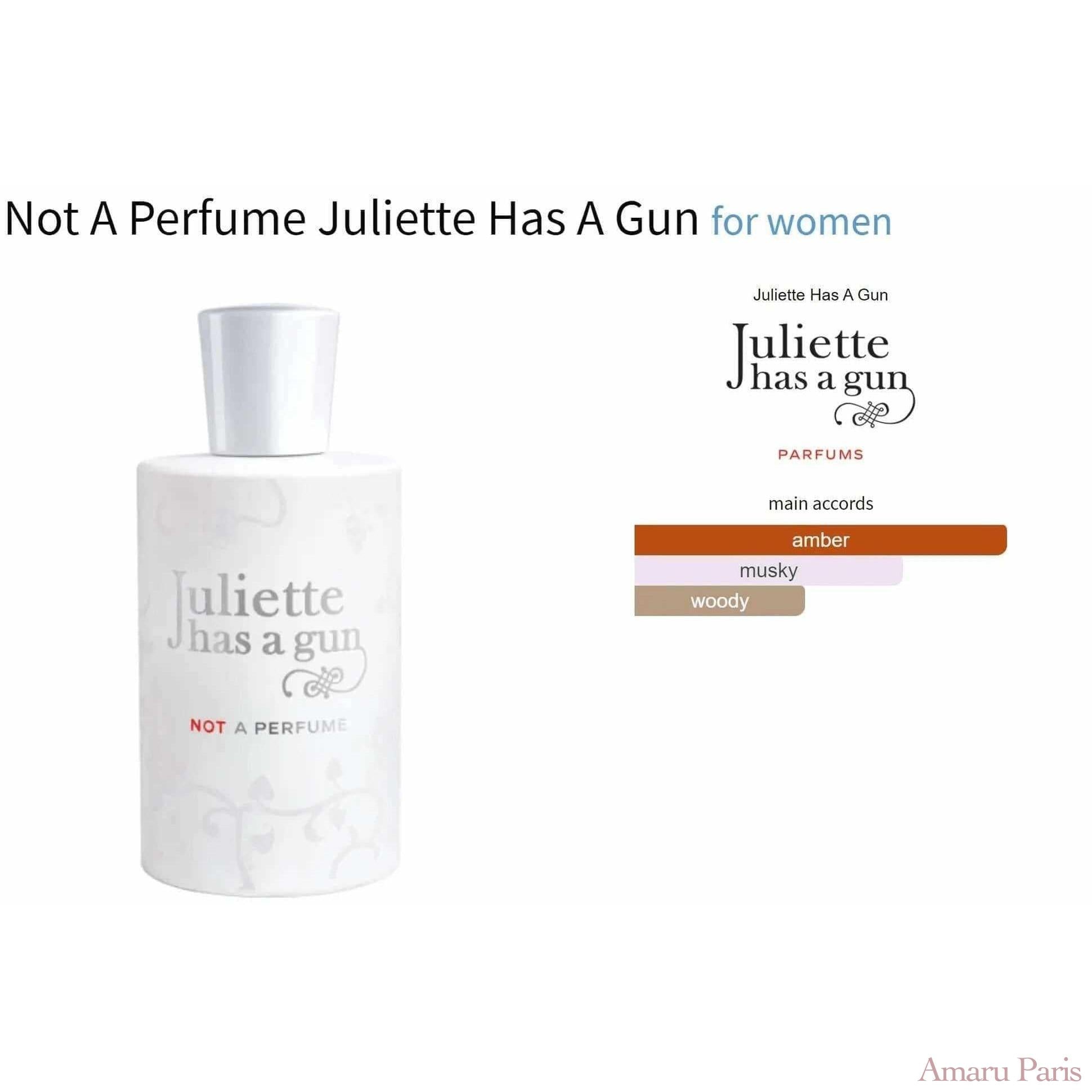 Not A Perfume Juliette Has A Gun for women Decant Fragrance Samples - ParfumAmaruParis