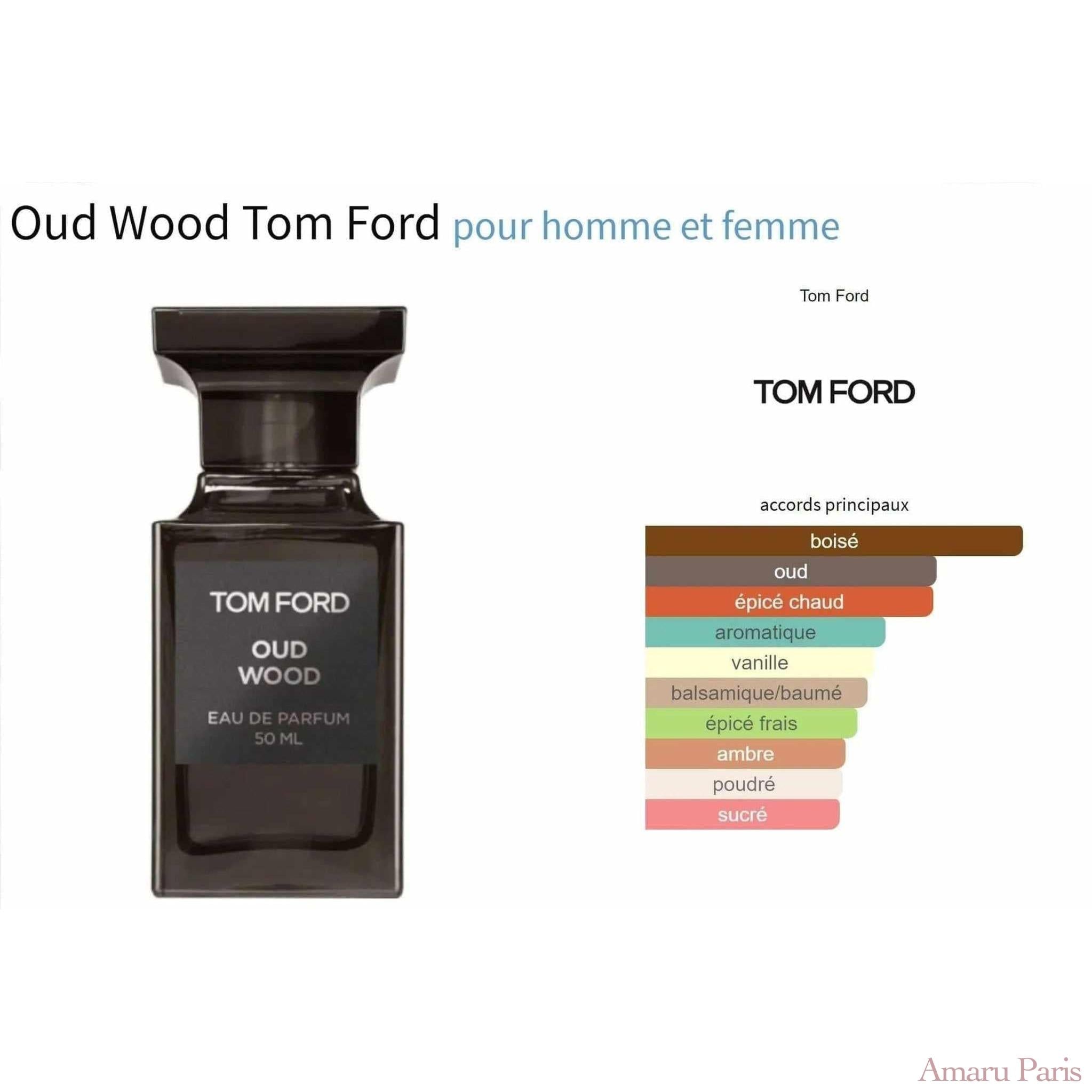 Oud Wood Tom Ford for women and men Decant Fragrance Samples - ParfumAmaruParis