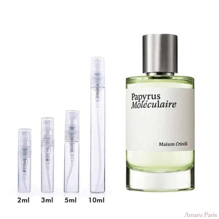 Papyrus Moleculaire Maison Crivelli for women and men Decant Fragrance Samples - ParfumAmaruParis