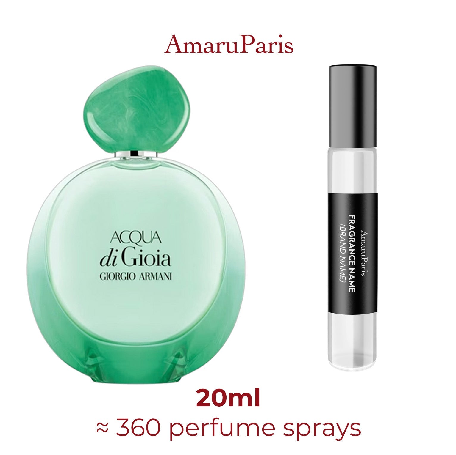 Parfum Acqua di Gioia Intense Giorgio Armani pour femme - ParfumAmaruParis