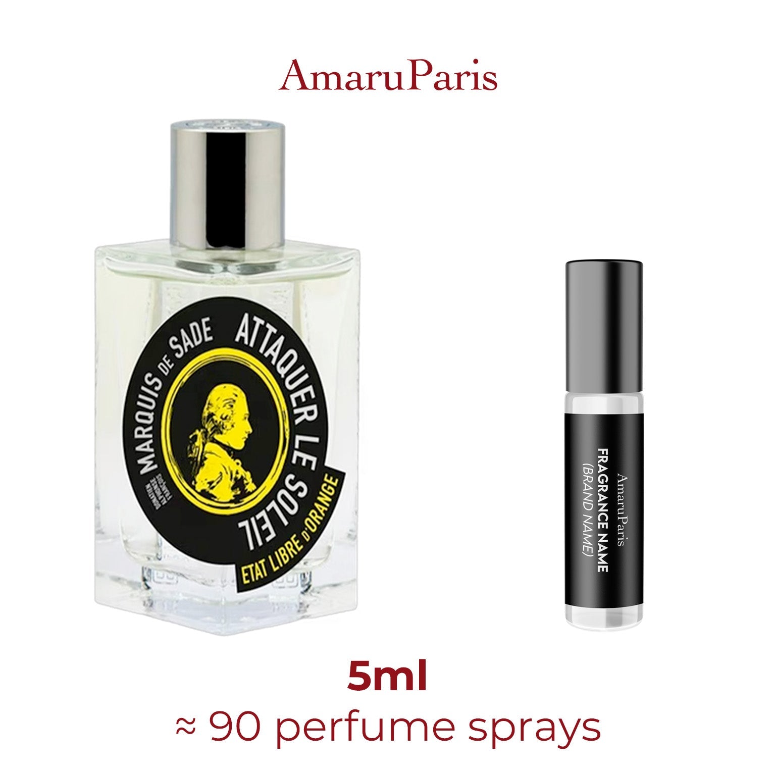 Parfum Attaquer le Soleil Marquis de Sade Etat Libre d'Orange unisexe - ParfumAmaruParis