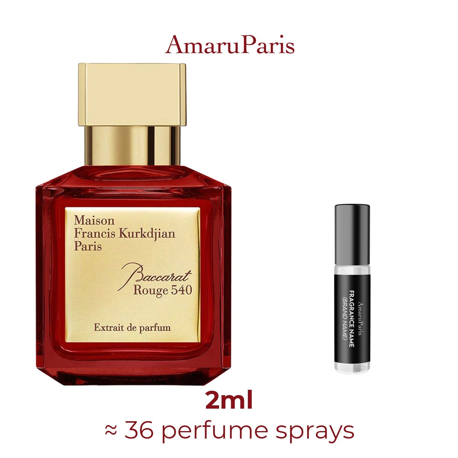 Parfum Baccarat Rouge 540 Extrait de Parfum Maison Francis Kurkdjian unisexe - ParfumAmaruParis