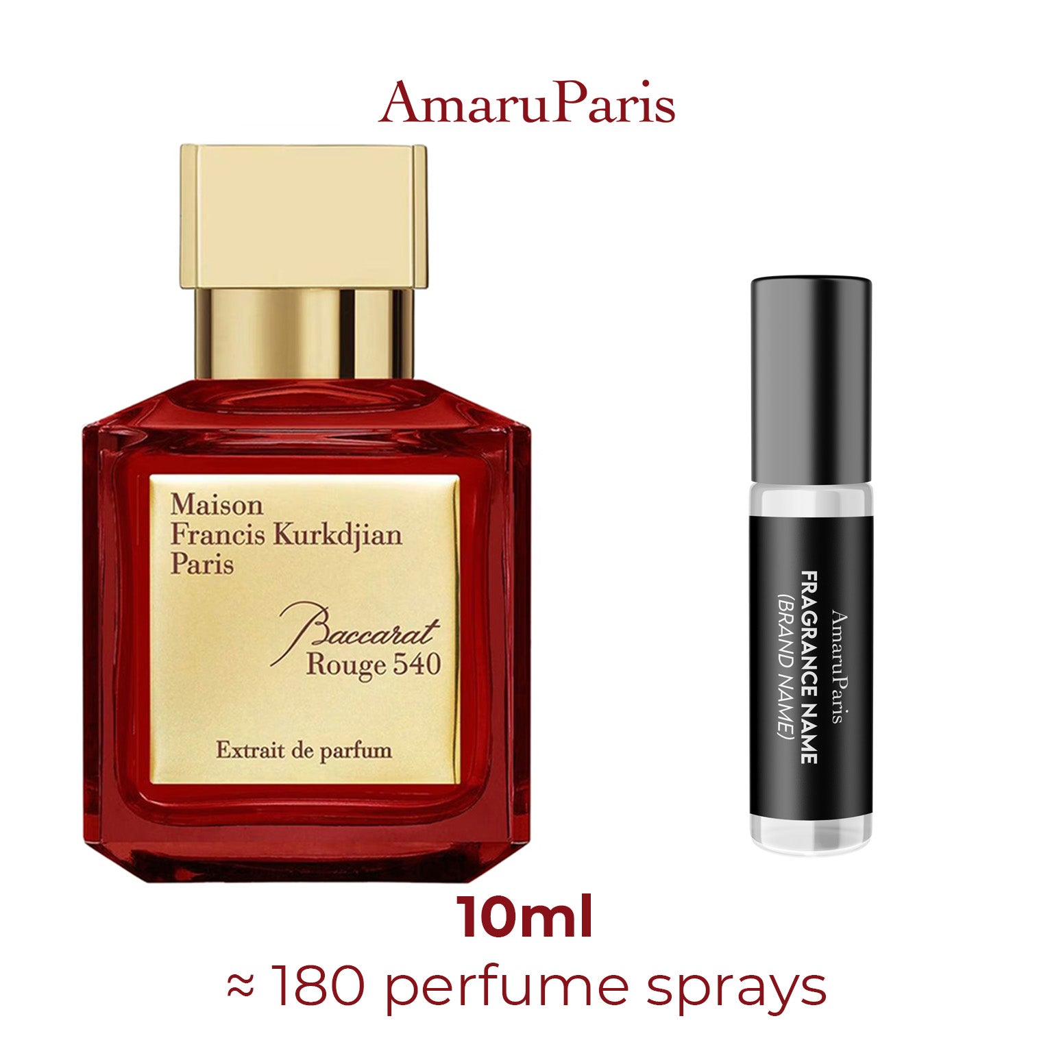 Parfum Baccarat Rouge 540 Extrait de Parfum Maison Francis Kurkdjian unisexe - ParfumAmaruParis