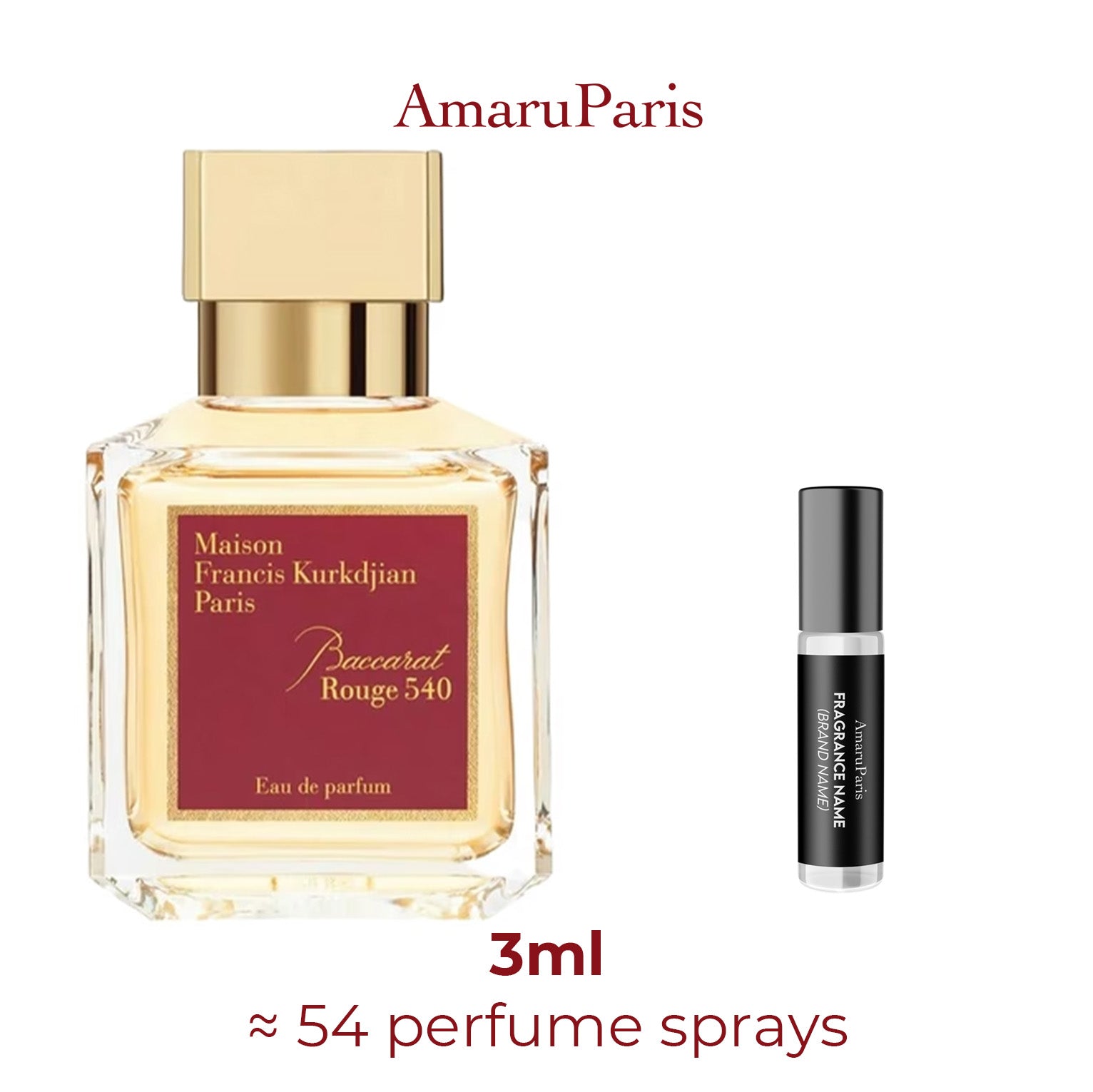 Parfum Baccarat Rouge 540 Maison Francis Kurkdjian unisexe - ParfumAmaruParis