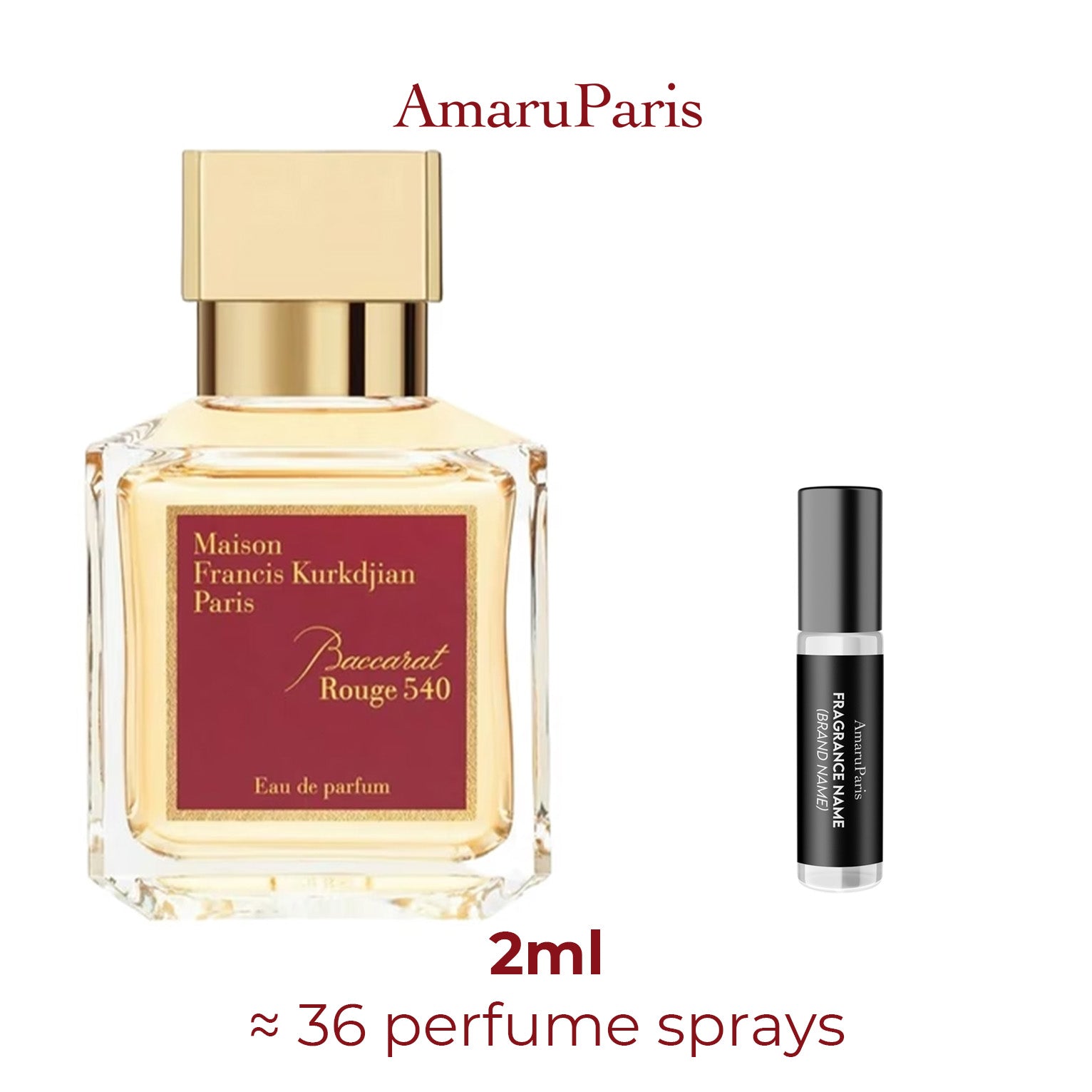 Parfum Baccarat Rouge 540 Maison Francis Kurkdjian unisexe - ParfumAmaruParis