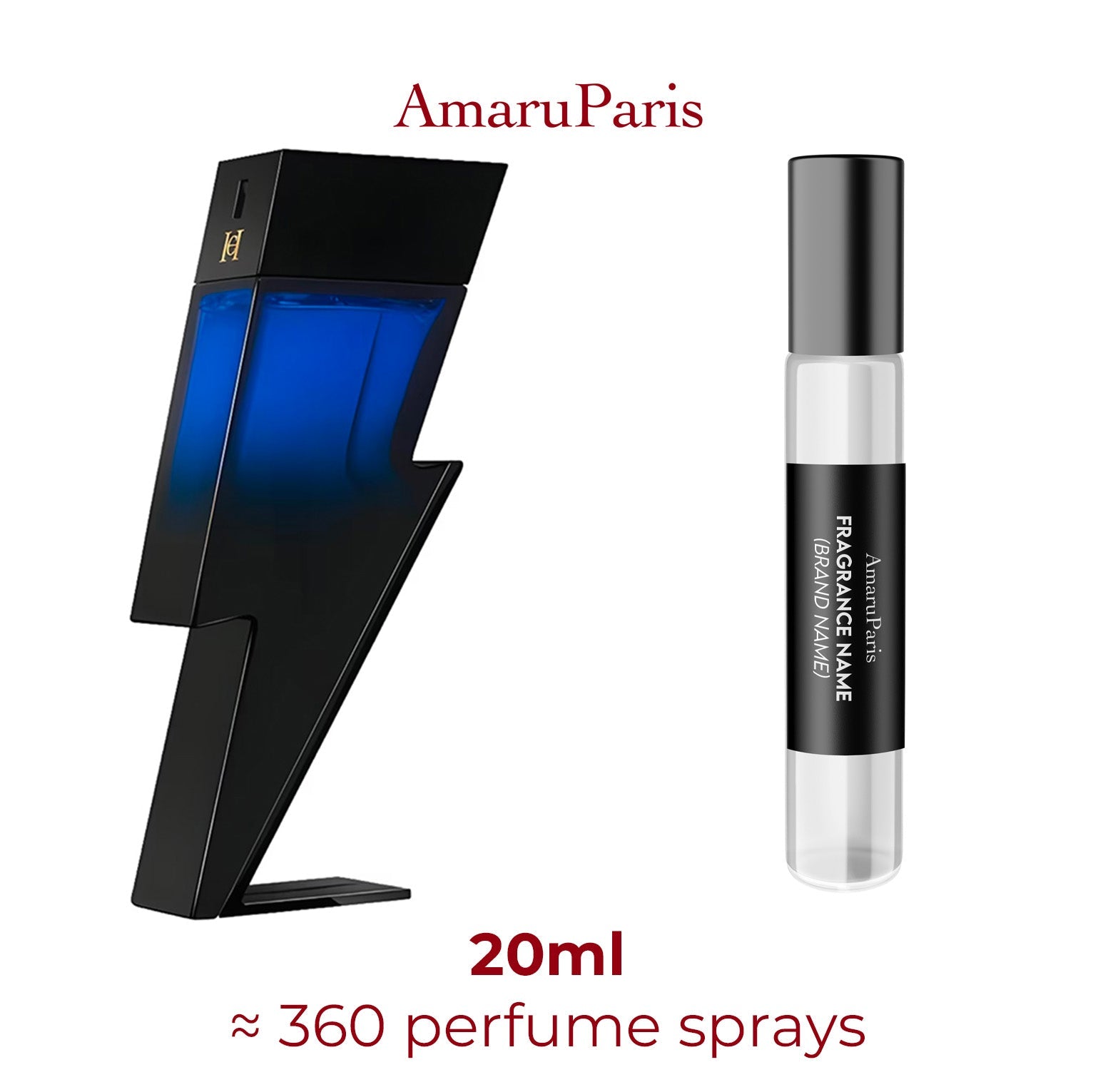 Parfum Bad Boy Cobalt Elixir Carolina Herrera homme - ParfumAmaruParis