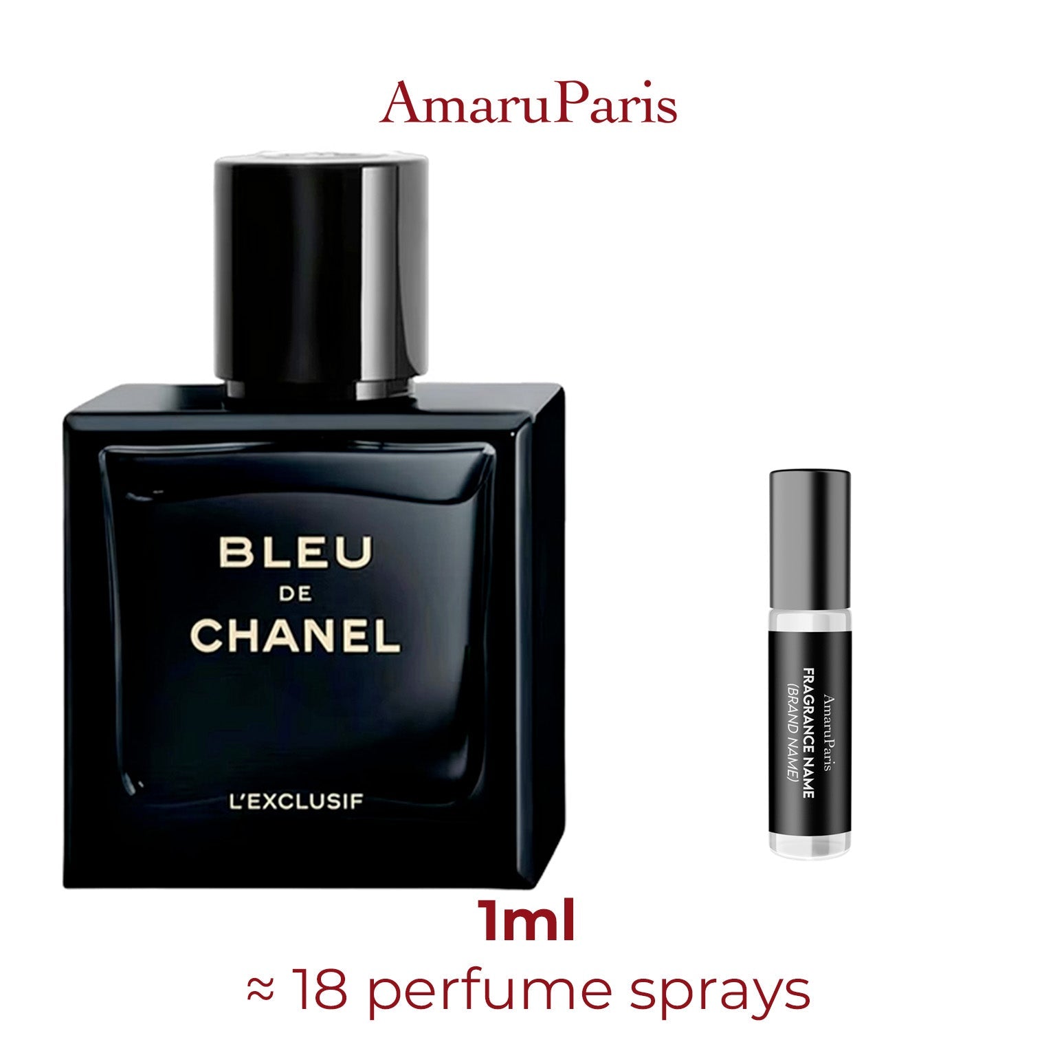 Parfum Bleu de Chanel L'Exclusif Chanel pour homme - AmaruParis