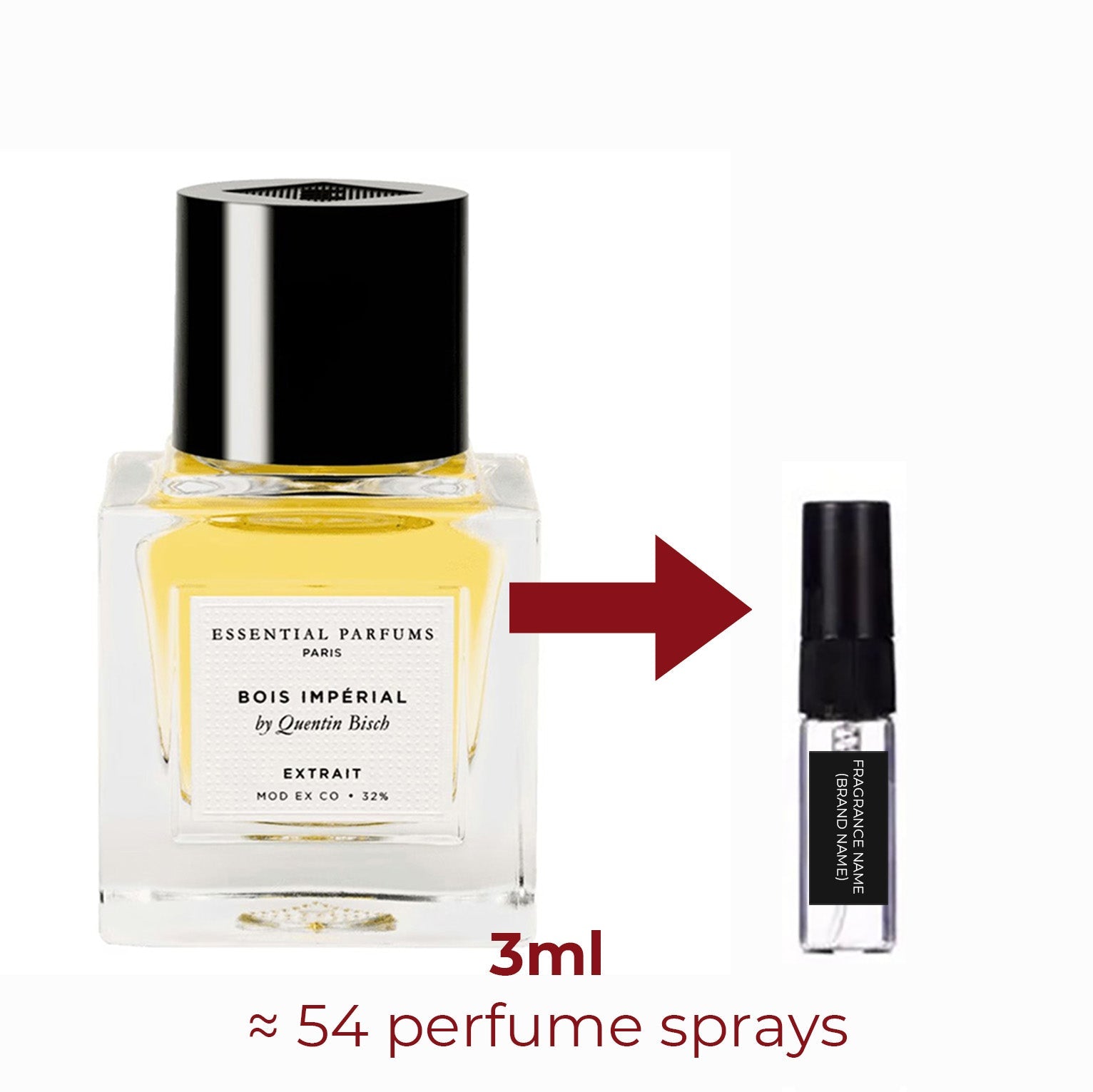Parfum Bois Impérial Extrait Essential Parfums unisexe - ParfumAmaruParis