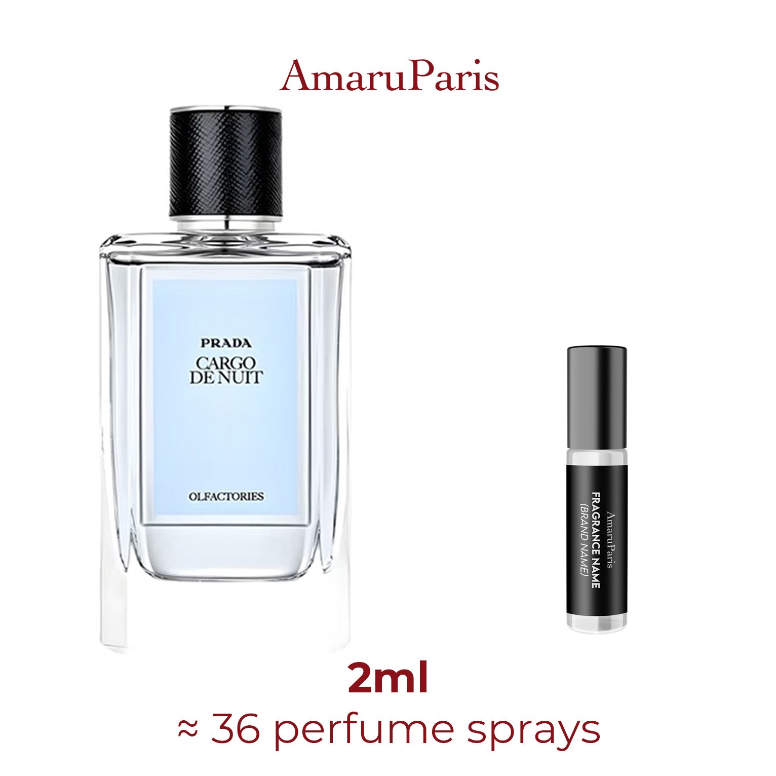 Parfum Cargo de Nuit Prada unisexe - ParfumAmaruParis