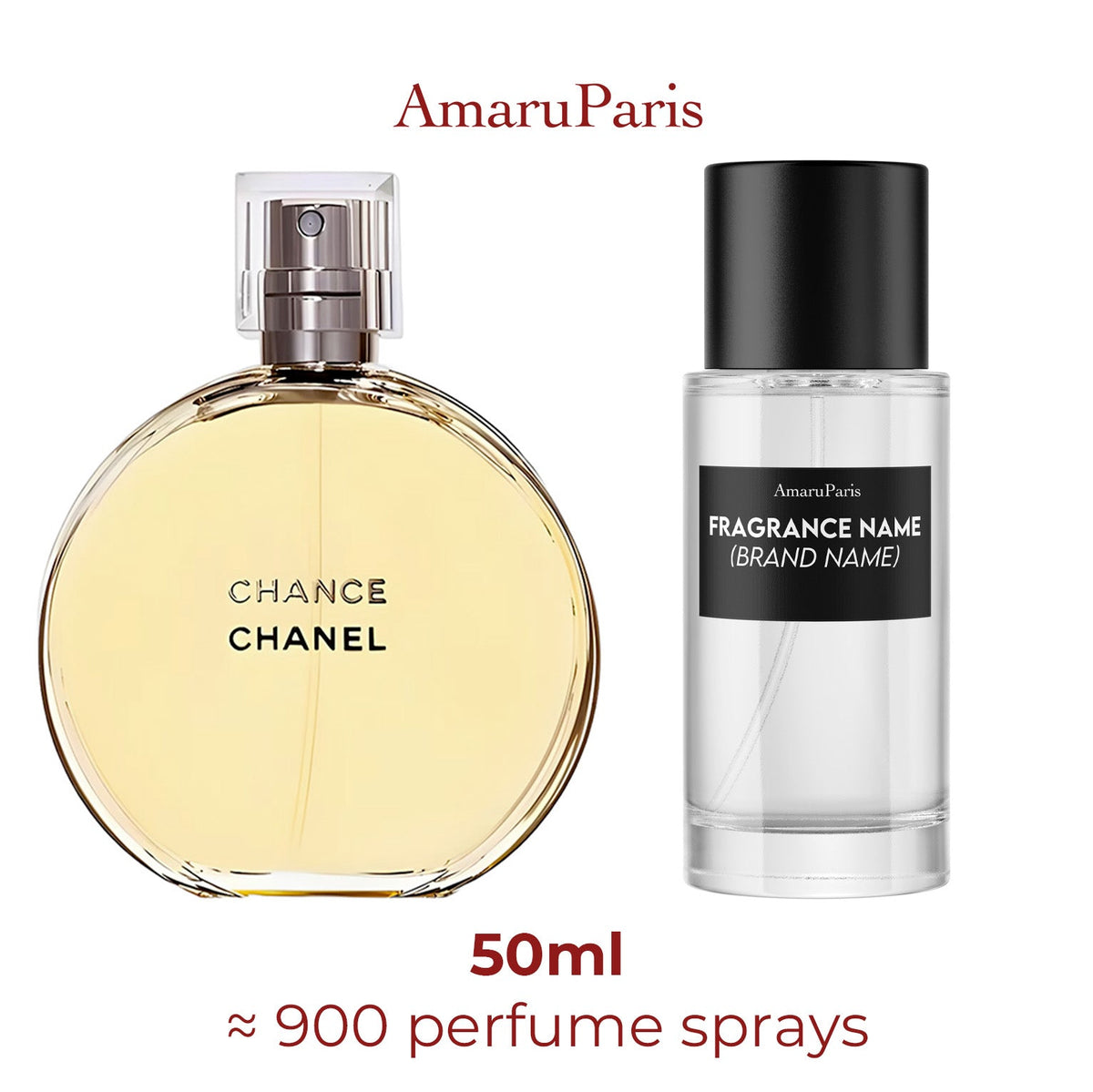 Parfum Chance Eau de Toilette Chanel pour femme - ParfumAmaruParis
