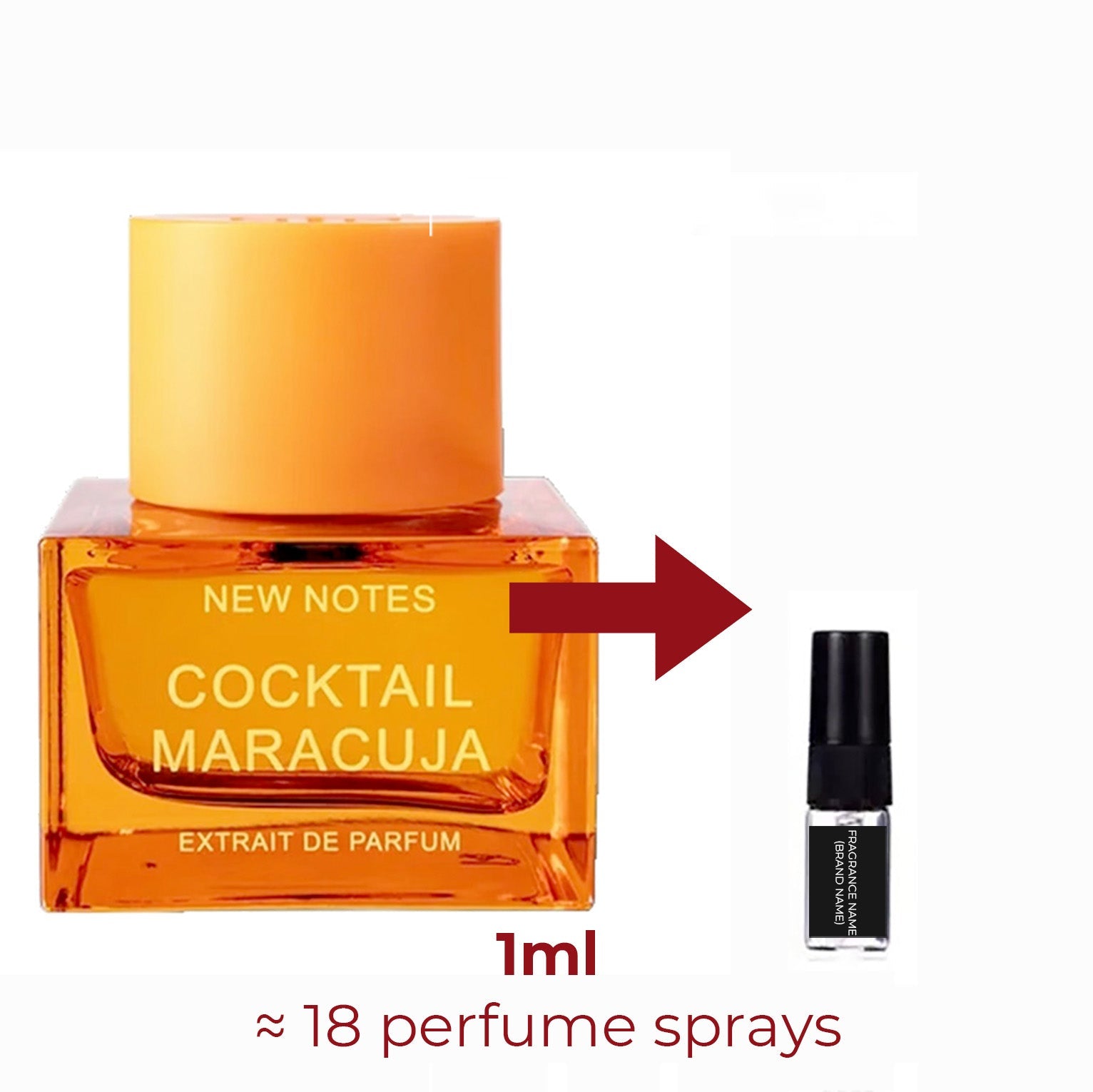 Parfum Cocktail Maracuja New Notes unisexe - ParfumAmaruParis