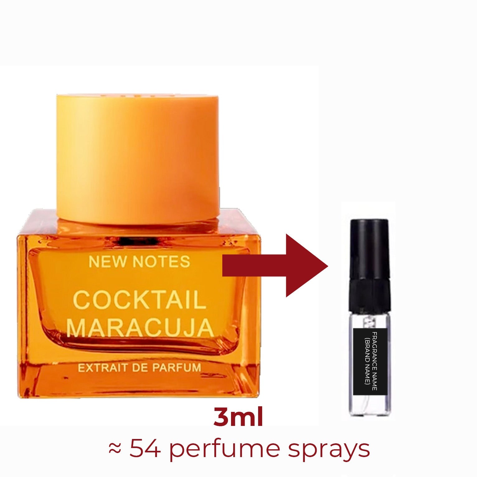 Parfum Cocktail Maracuja New Notes unisexe - ParfumAmaruParis