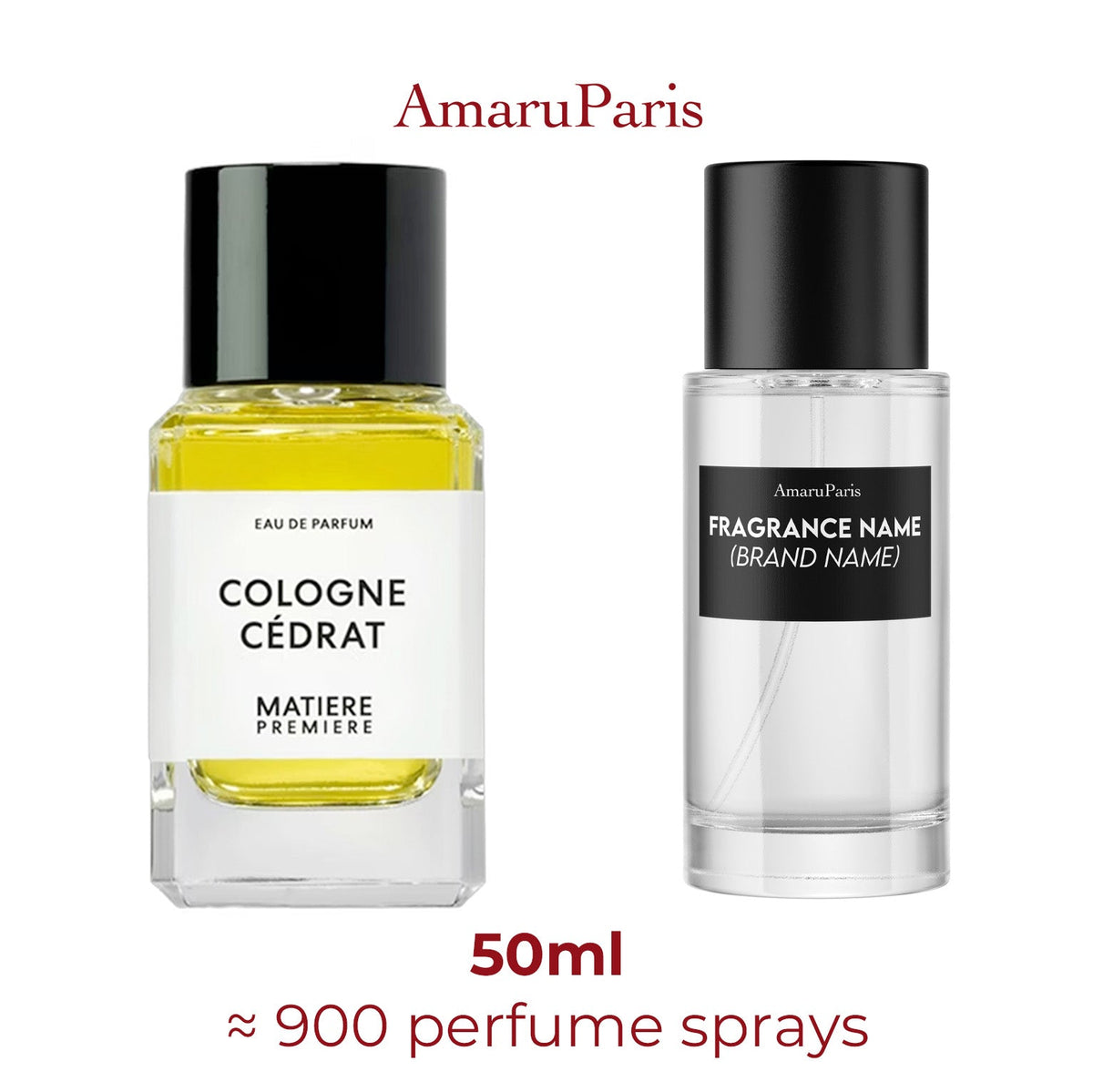 Parfum Cologne Cédrat Matière Première unisexe - ParfumAmaruParis