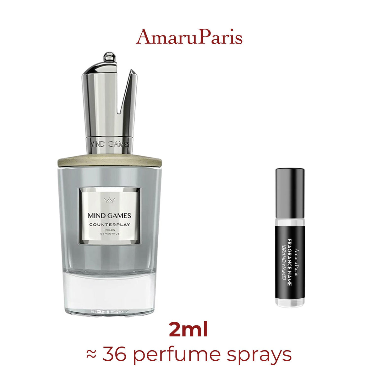 Parfum Counterplay Mind Games unisexe - ParfumAmaruParis