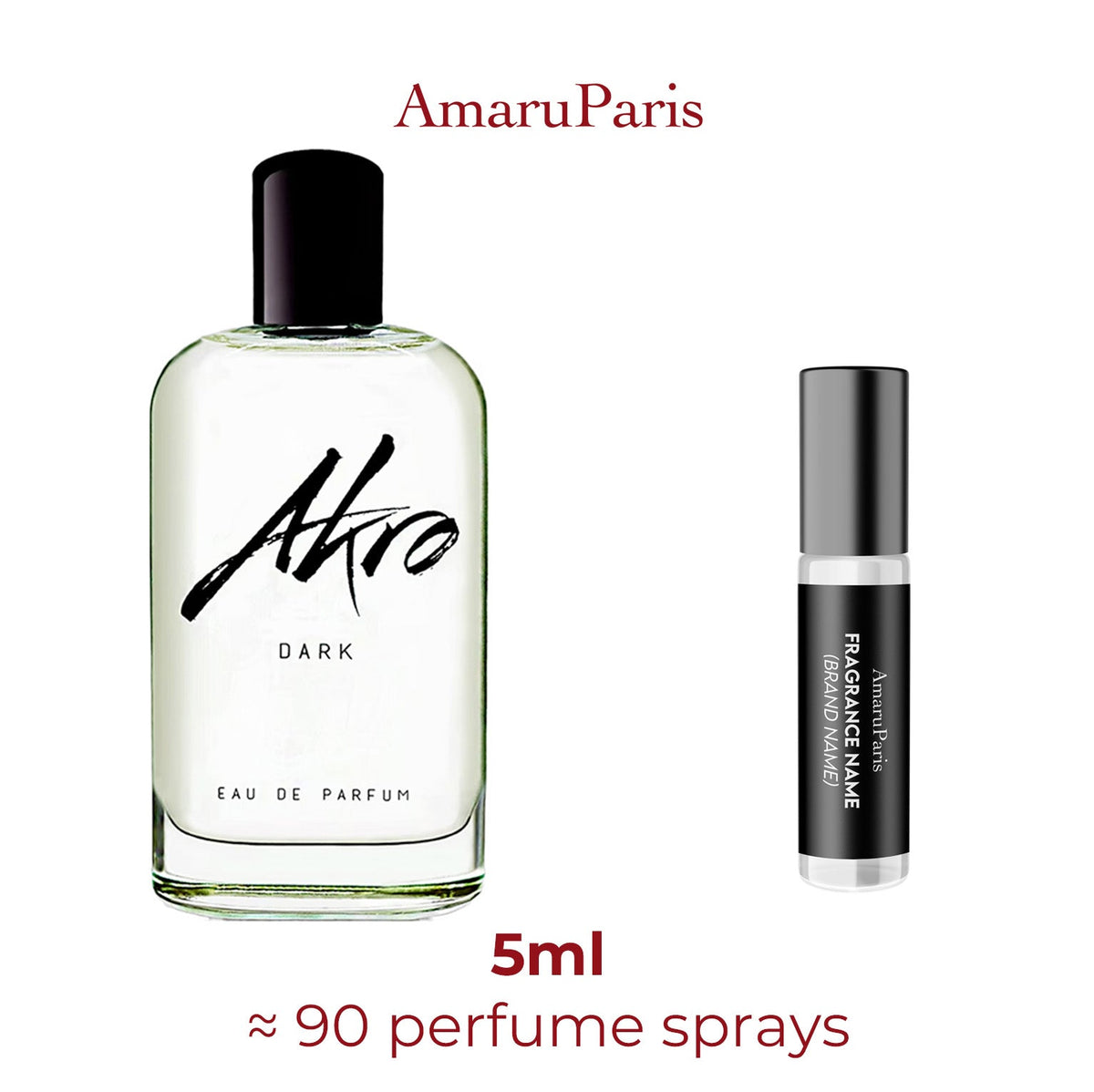Parfum Dark Akro unisexe - AmaruParis