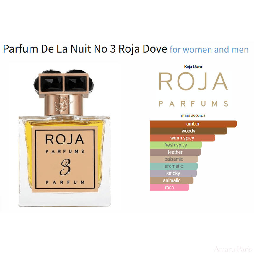 Parfum De La Nuit No 3 Roja Dove for women and men - ParfumAmaruParis