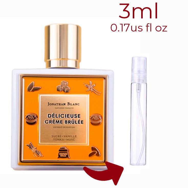 Parfum Délicieuse Crème Brulée Jonathan Blanc unisexe - ParfumAmaruParis
