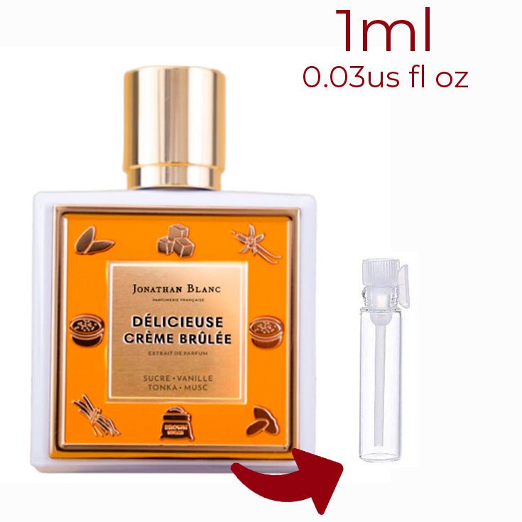 Parfum Délicieuse Crème Brulée Jonathan Blanc unisexe - ParfumAmaruParis