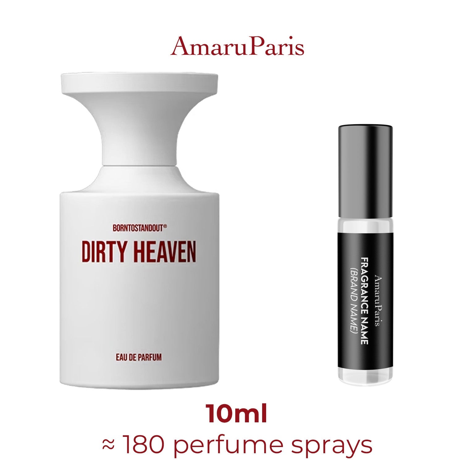 Parfum Dirty Heaven BORNTOSTANDOUT unisexe - ParfumAmaruParis
