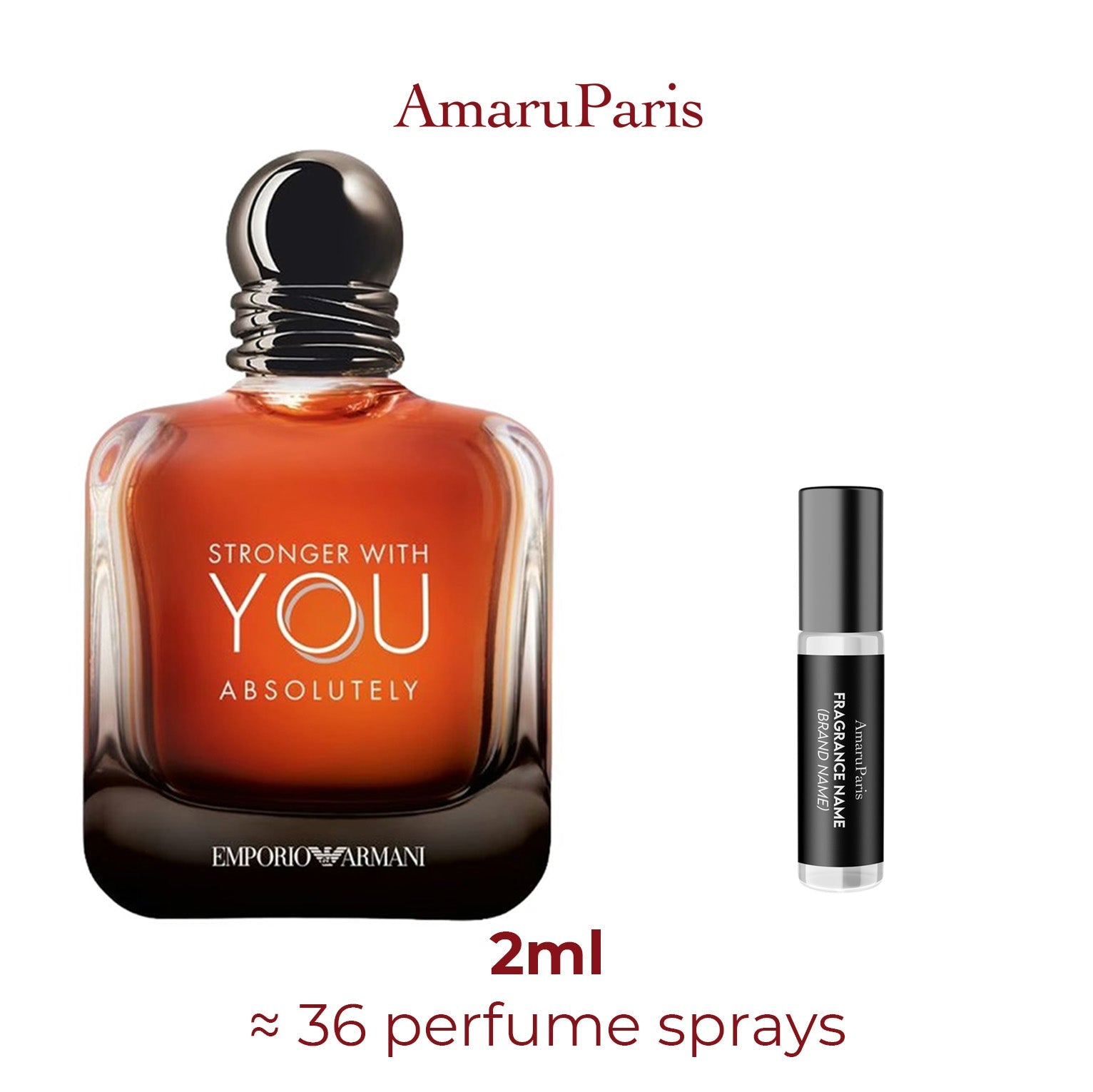 Parfum Emporio Armani Stronger With You Absolutely Giorgio Armani pour homme - ParfumAmaruParis