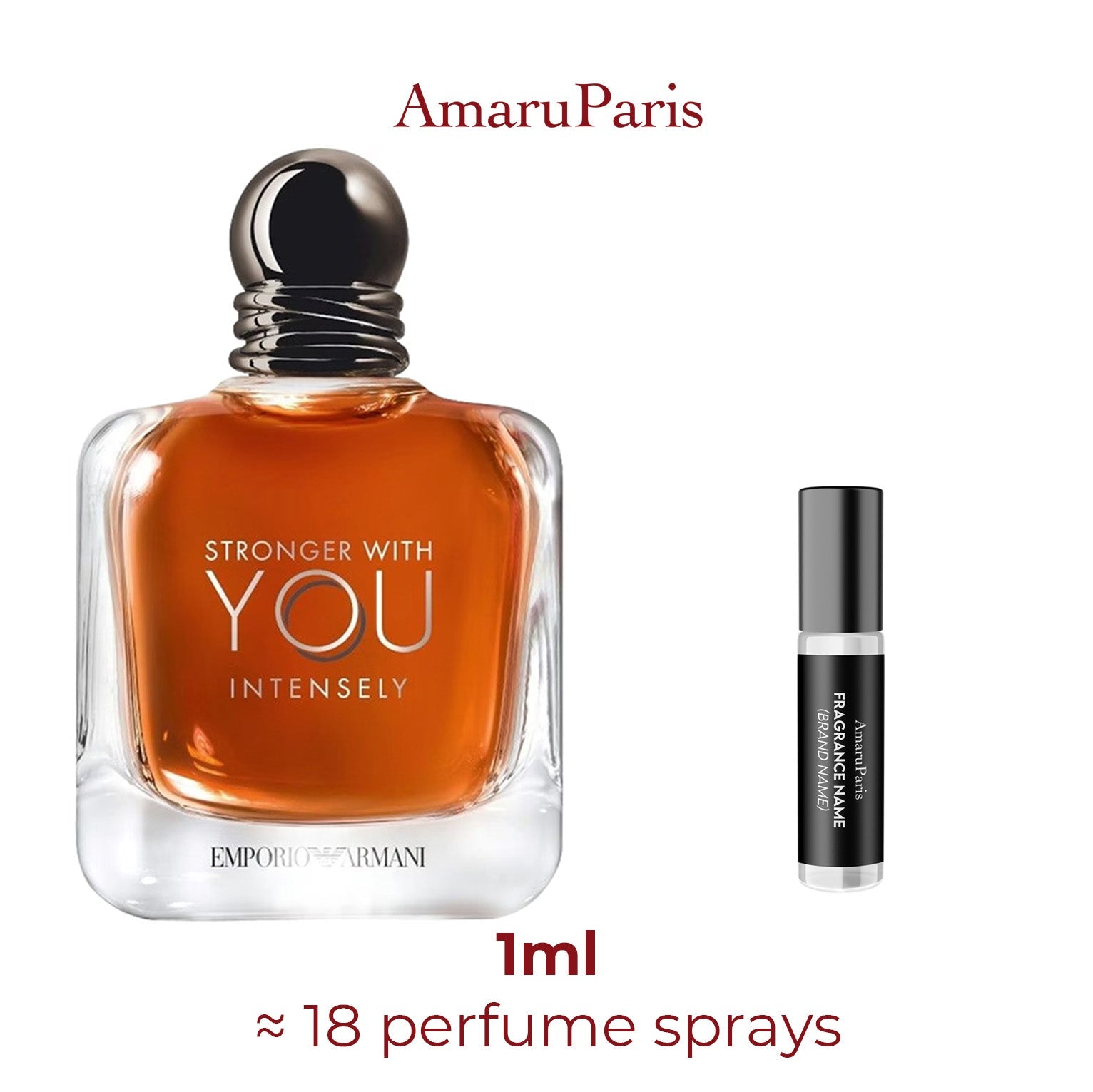 Parfum Emporio Armani Stronger With You Intensely Giorgio Armani pour homme - ParfumAmaruParis