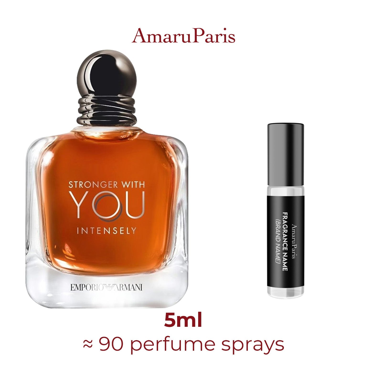 Parfum Emporio Armani Stronger With You Intensely Giorgio Armani pour homme - ParfumAmaruParis