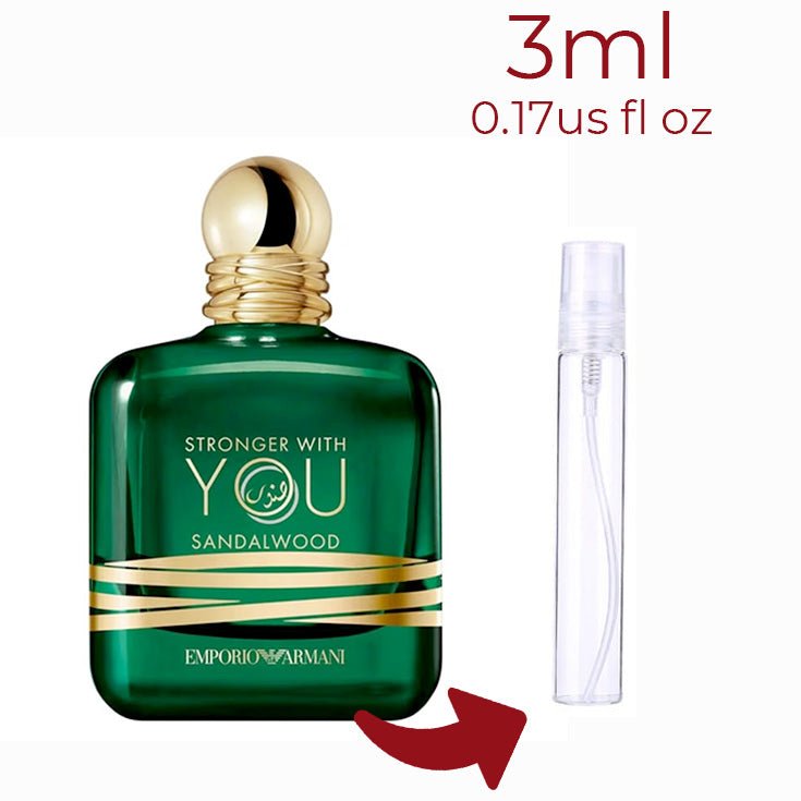 Parfum Emporio Armani Stronger With You Sandalwood Giorgio Armani pour homme - ParfumAmaruParis