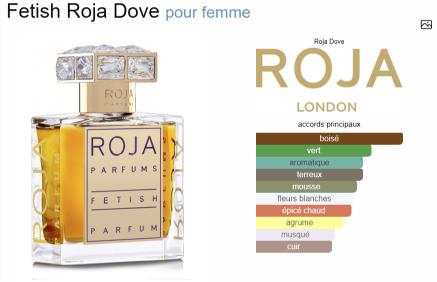 Parfum Fetish Roja Dove pour femme - ParfumAmaruParis