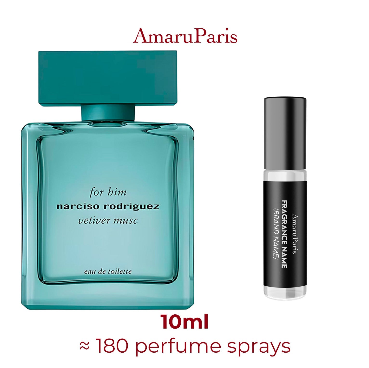 Parfum For Him Vetiver Musc Narciso Rodriguez homme - ParfumAmaruParis