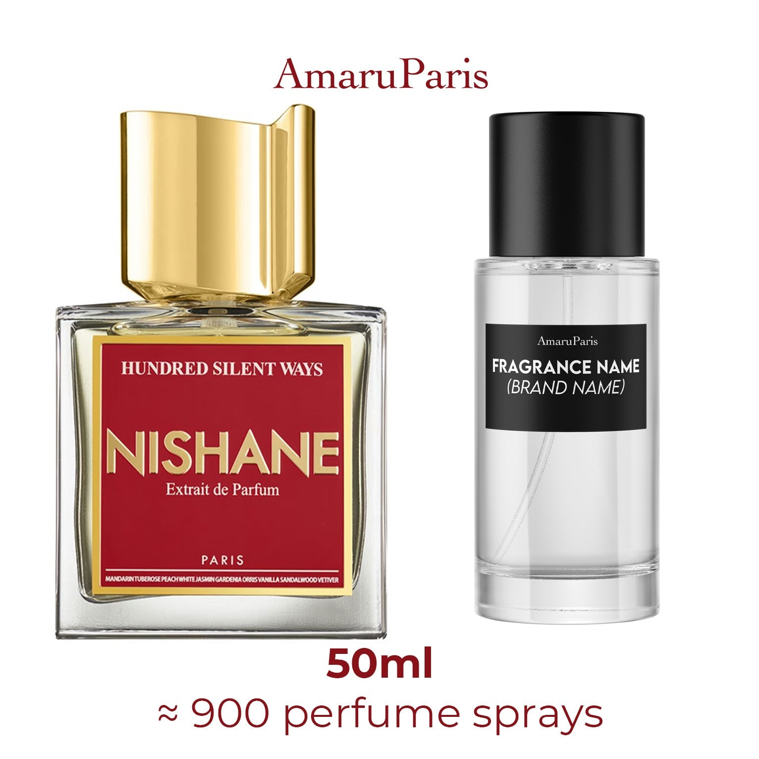 Parfum Hundred Silent Ways Nishane unisexe - ParfumAmaruParis
